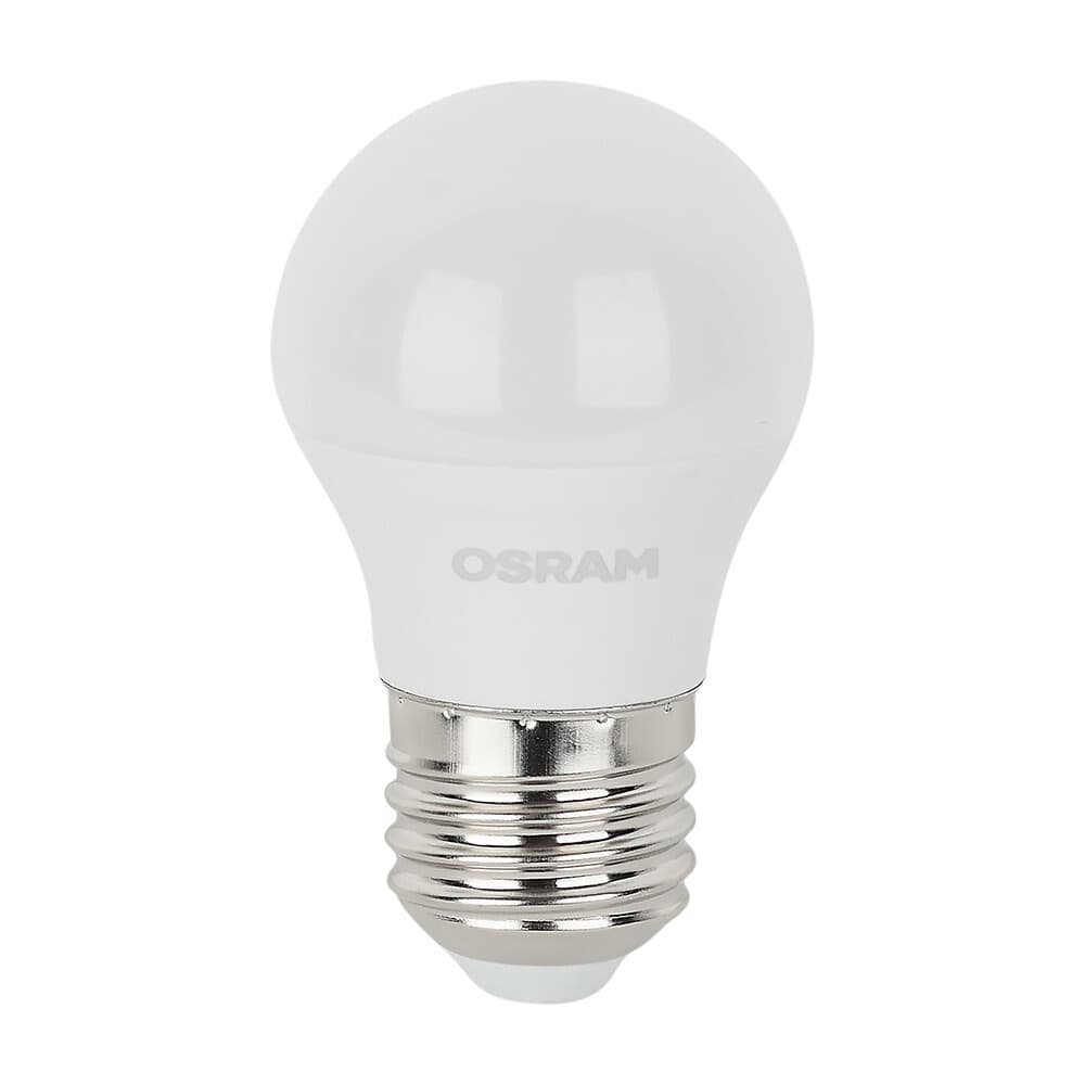 Лампа светодиодная Osram E27 4000К 7 Вт 600 Лм 230 В шар матовая