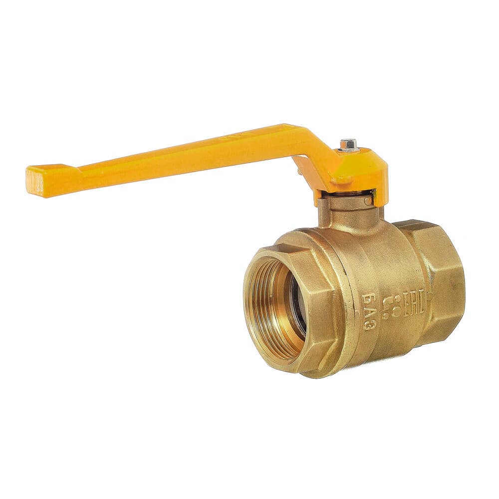 Кран шаровой газовый БАЗ 1/2 ВР(г) х 1/2 ВР(г) рукоятка (БАЗ.А10.0.15.НГ.40)
