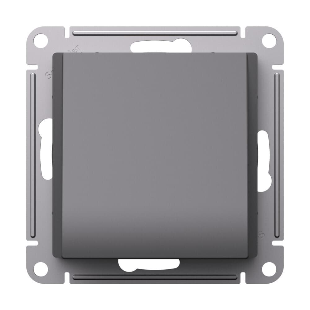 Вывод кабеля Systeme Electric AtlasDesign встраиваемый базальт (ATN001499)