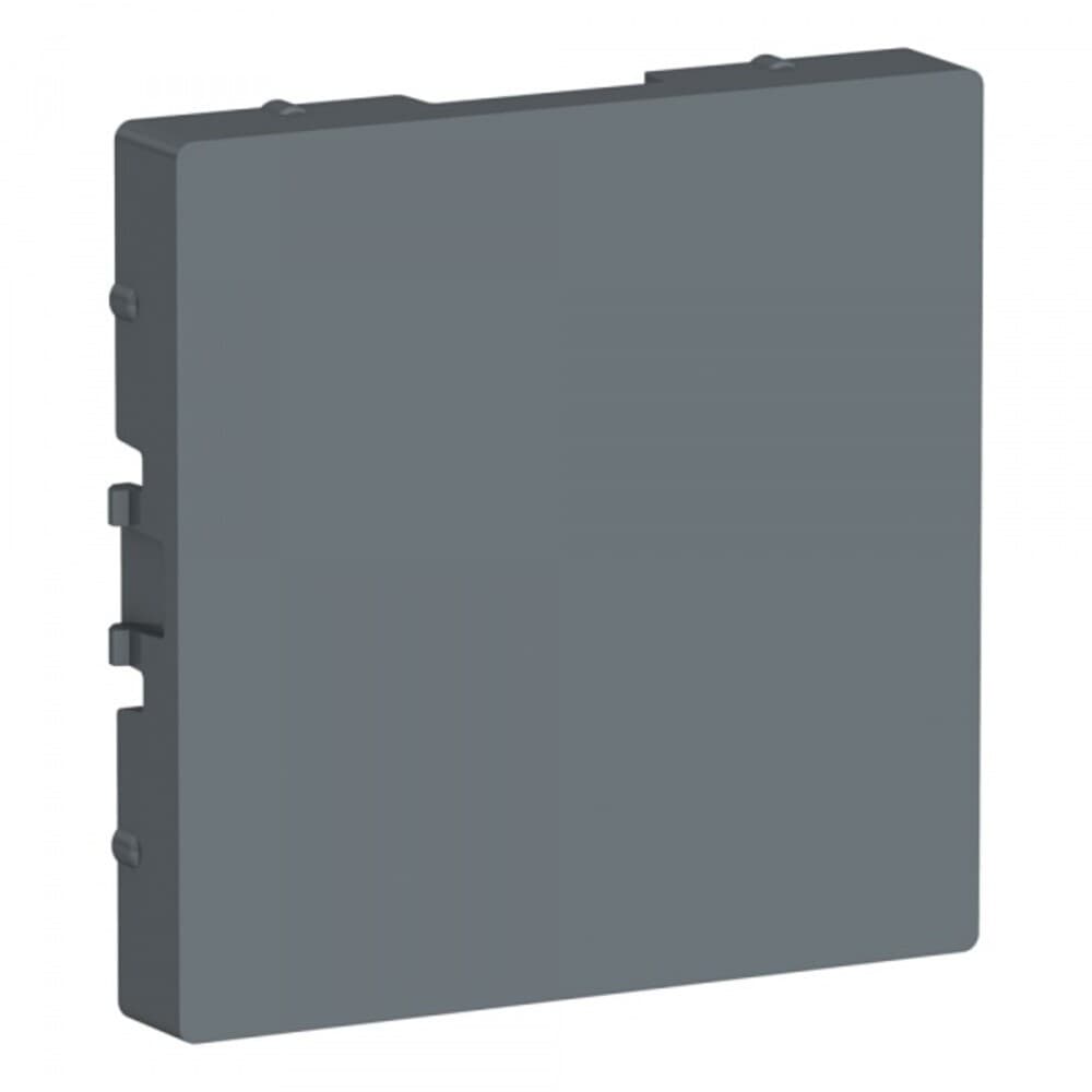 Заглушка Systeme Electric AtlasDesign встраиваемая грифель (ATN000709)