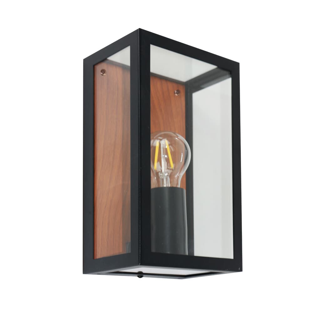 Светильник фасадный настенный Arte Lamp Belfast черный E27 60 Вт IP44 (A4569AL-1BR)