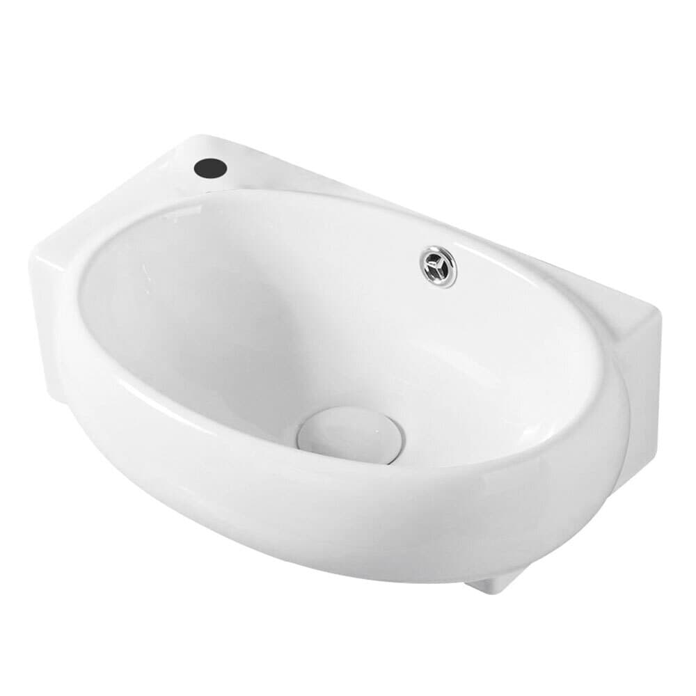 Раковина Corsa Deco WX350 43 см подвесная белая (ABWX3-43S) - 2