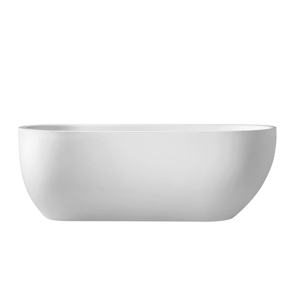 Ванна акриловая Abber 150х70 см отдельностоящая с ножками (AB9341-1.5)