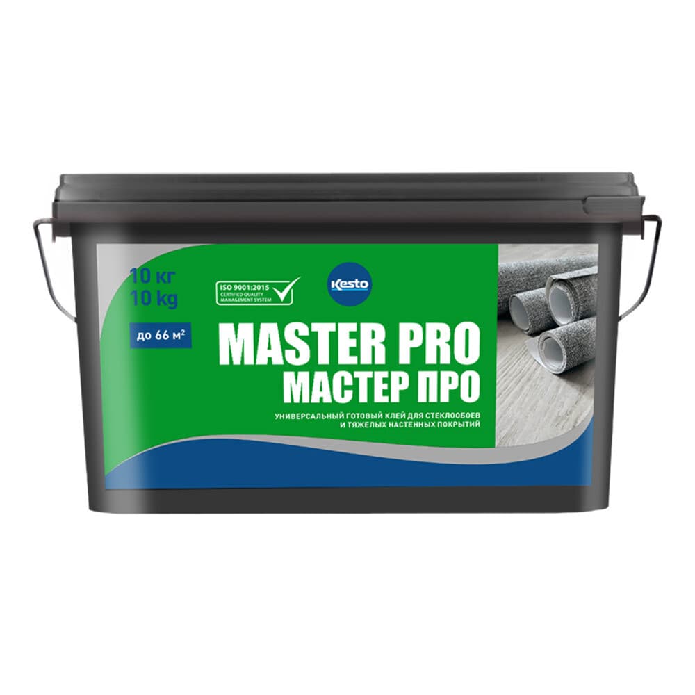 Клей для стеклообоев Кесто Master Pro готовый 66 кв.м 10 кг
