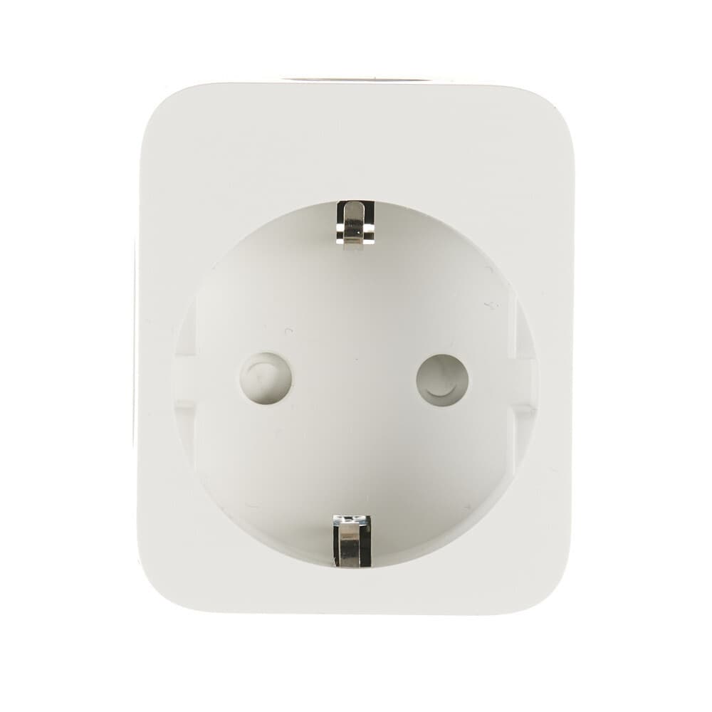 Умная розетка Gauss Smart Home (5510122) белая с заземлением