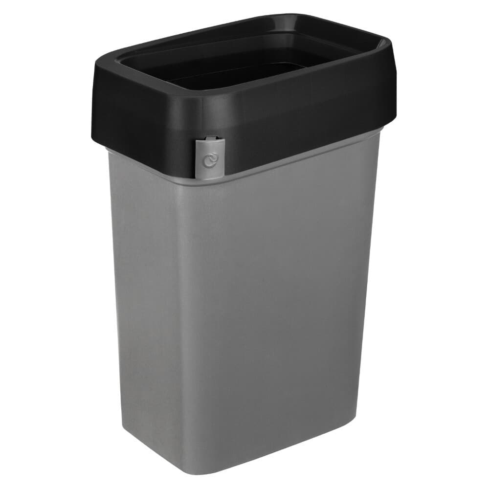 Контейнер для мусора Econova Smart Bin Pro 50 л пластик черный