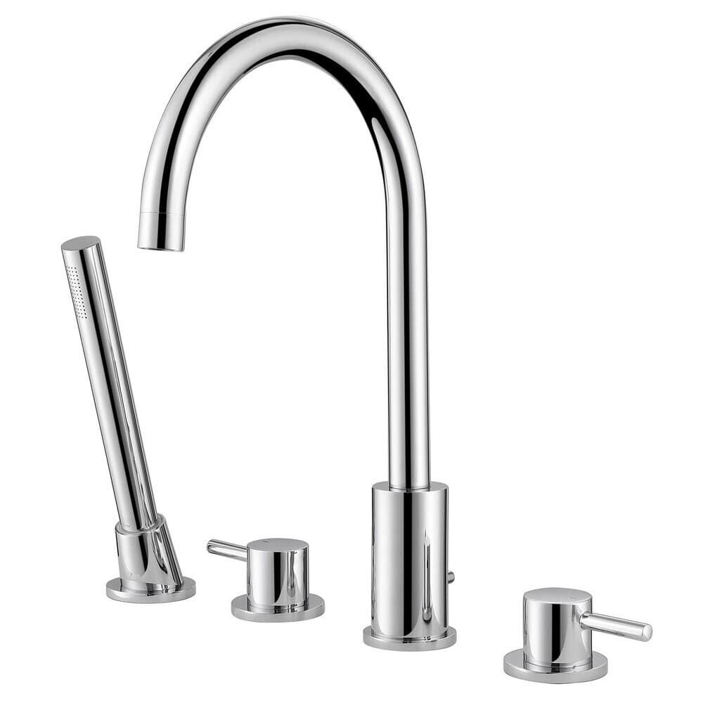 Смеситель на борт ванны ABBER Wasser Kreis хром AF8113 - 2