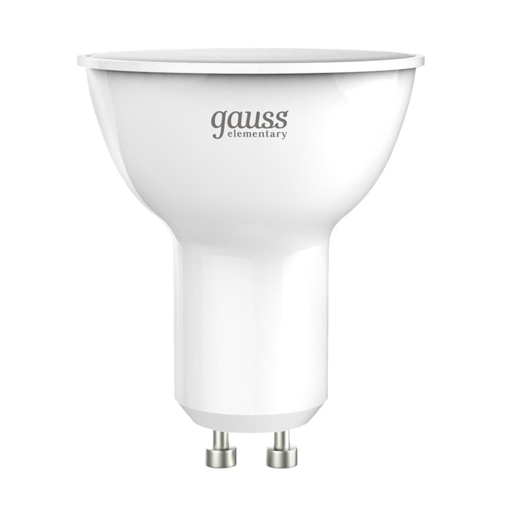 Лампа светодиодная Gauss GU10 3000К 11 Вт 850 Лм 180-240 В софит матовая