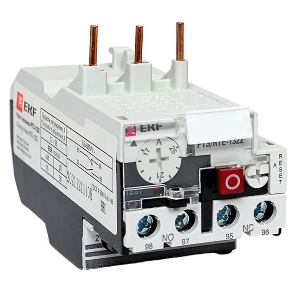 Реле тепловое EKF PROxima РТЭ-1322 17-25 А тип AC (rel-1322-17-25)