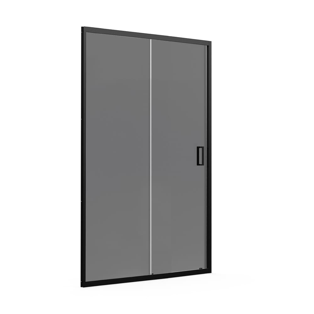 Душевая дверь раздвижная стекло тонированное Domani-Spa DoorCube 120х190 см профиль черный (DS04DCb120L0T00.Gt-Black)