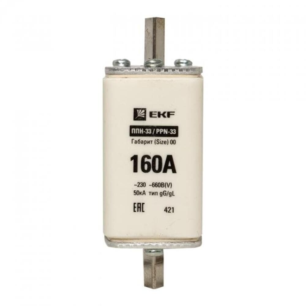 Вставка плавкая EKF PROxima ППН-33 160А 50 кА 660 В (fus-33/160)