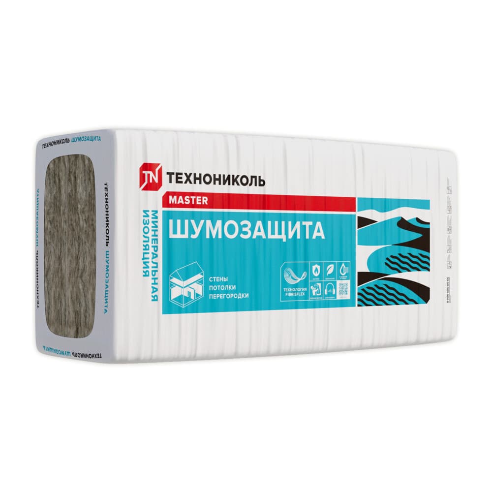 Шумоизоляция Технониколь Шумозащита 100х610х1200 мм 3,66 кв.м