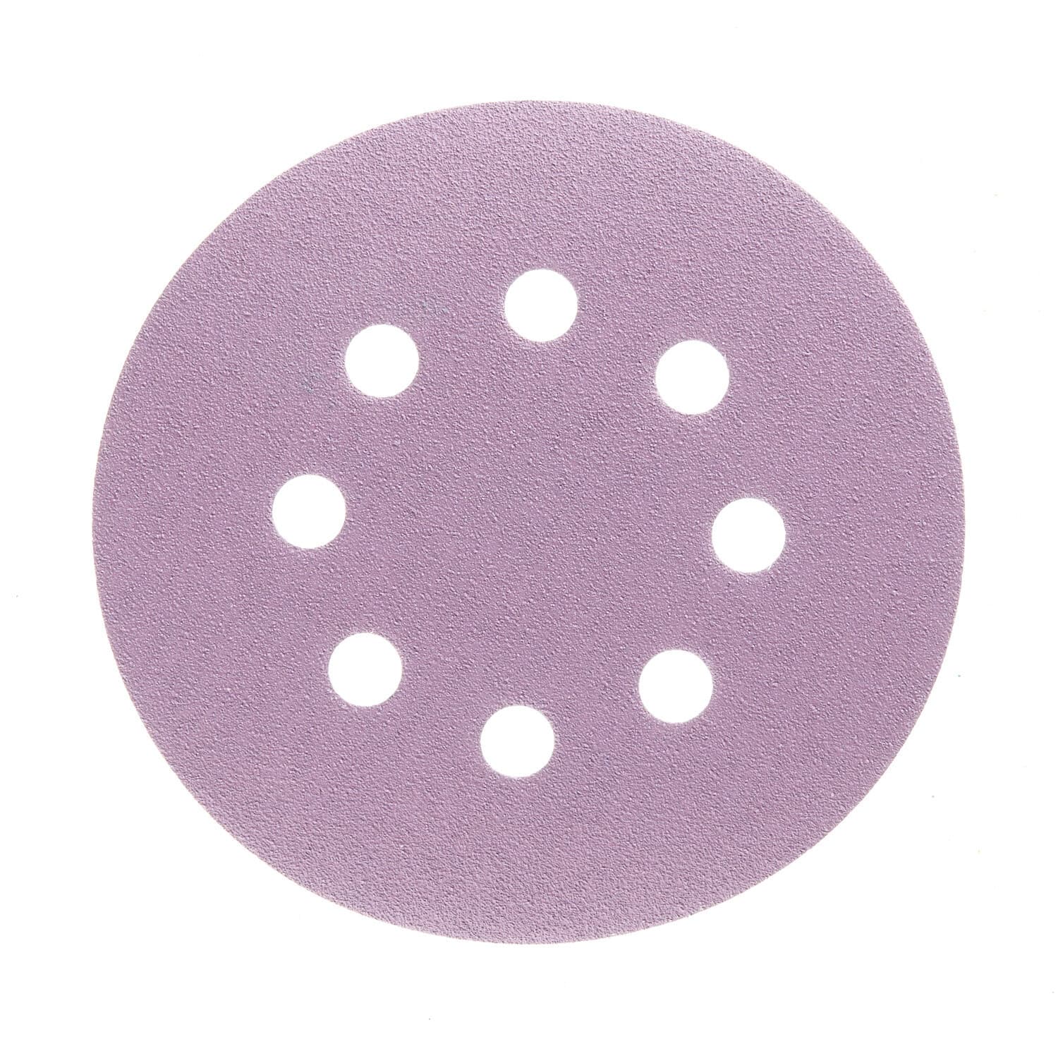 Диск шлифовальный КМ Purple d125 мм P100 на липучку бумажная основа (5 шт.)