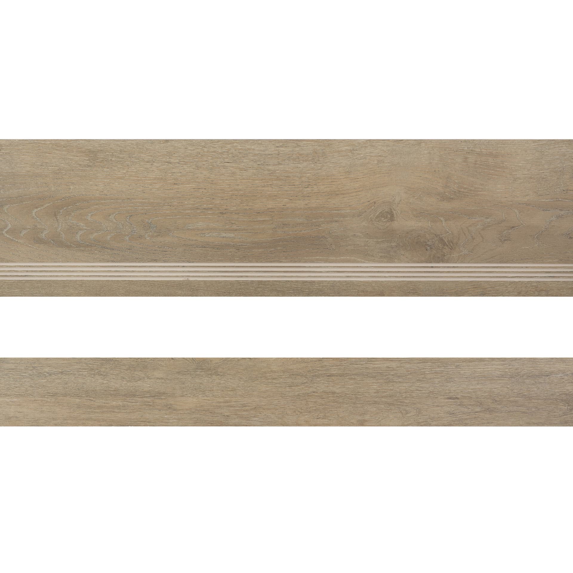 Керамогранит ступень с подступенком Estima Dream Wood бежевый DW02 1200х330х10 мм