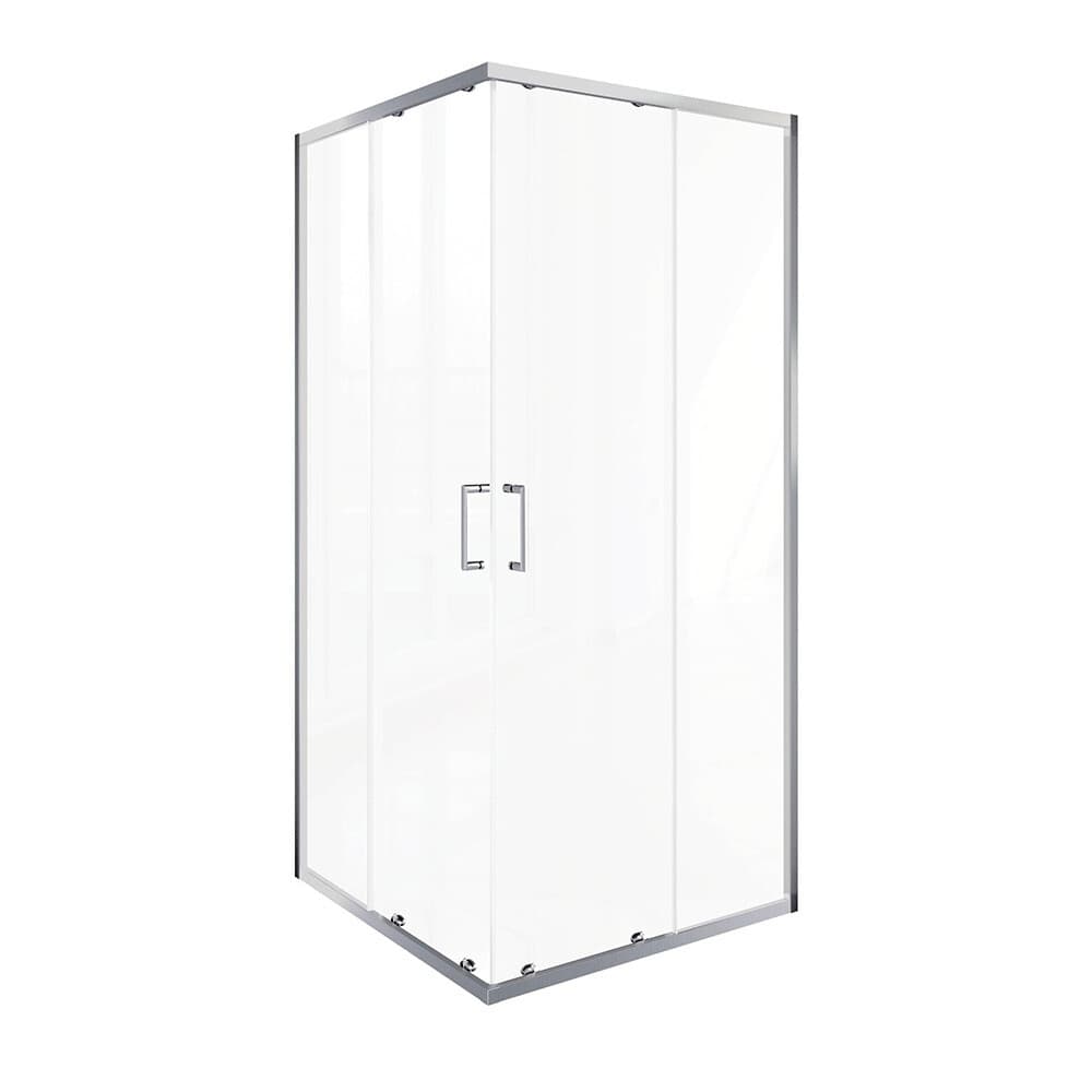 Душевой уголок Good Door Lite CR-100-C-CH хром 100х100х190 см квадрат стекло прозрачное 5 мм (ЛТ00006)