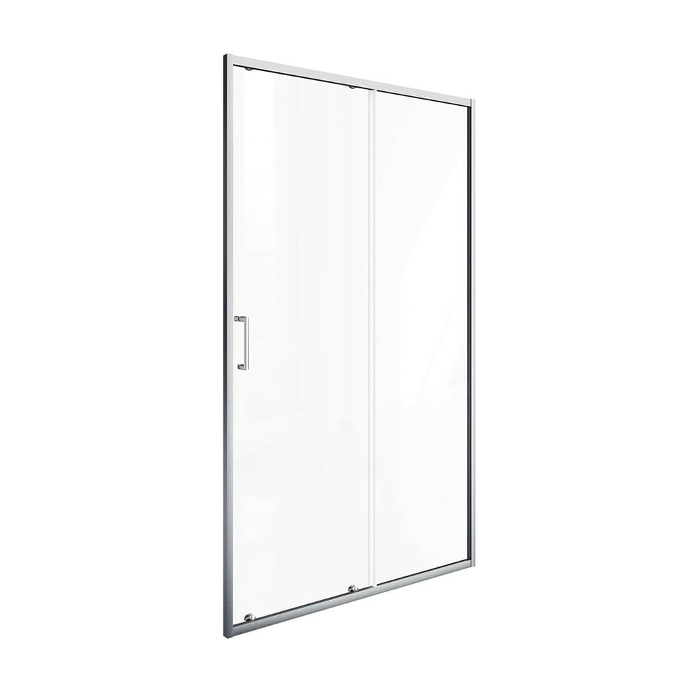 Душевая дверь раздвижная стекло прозрачное Good Door Lite WTW-110-C-CH 110х190 см профиль хром (ЛТ00007)