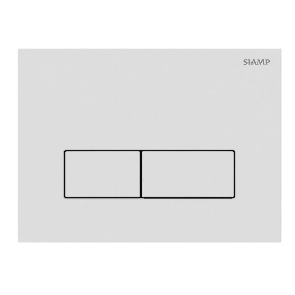 Клавиша смыва для инсталляций Siamp Plank белая глянцевая (10006930)
