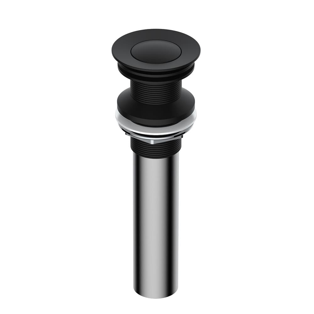 Донный клапан WasserKraft клик-клак 31,8 мм черный (A250)