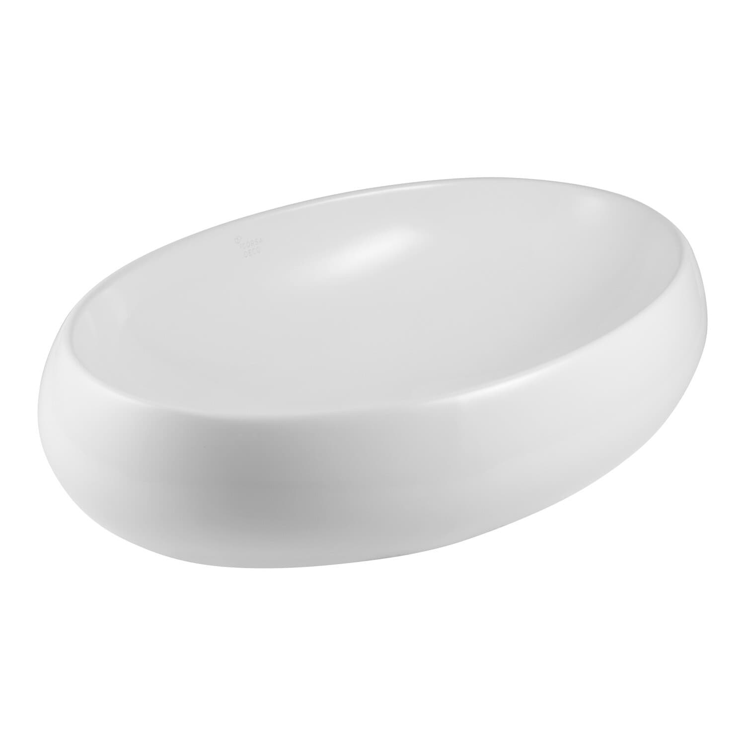 Раковина Corsa Deco Vogue100 58 см накладная белая (ABVG58O) - 2
