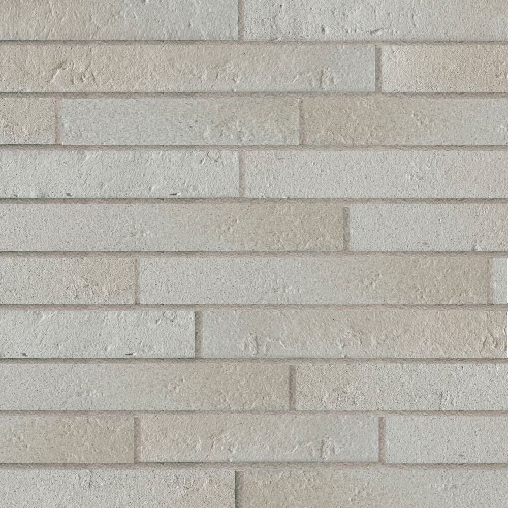 Клинкерная плитка для фасада Terramatic Forta Grey Riegel AC (10 шт.= 0,12 кв.м) серая 390х40х14 мм