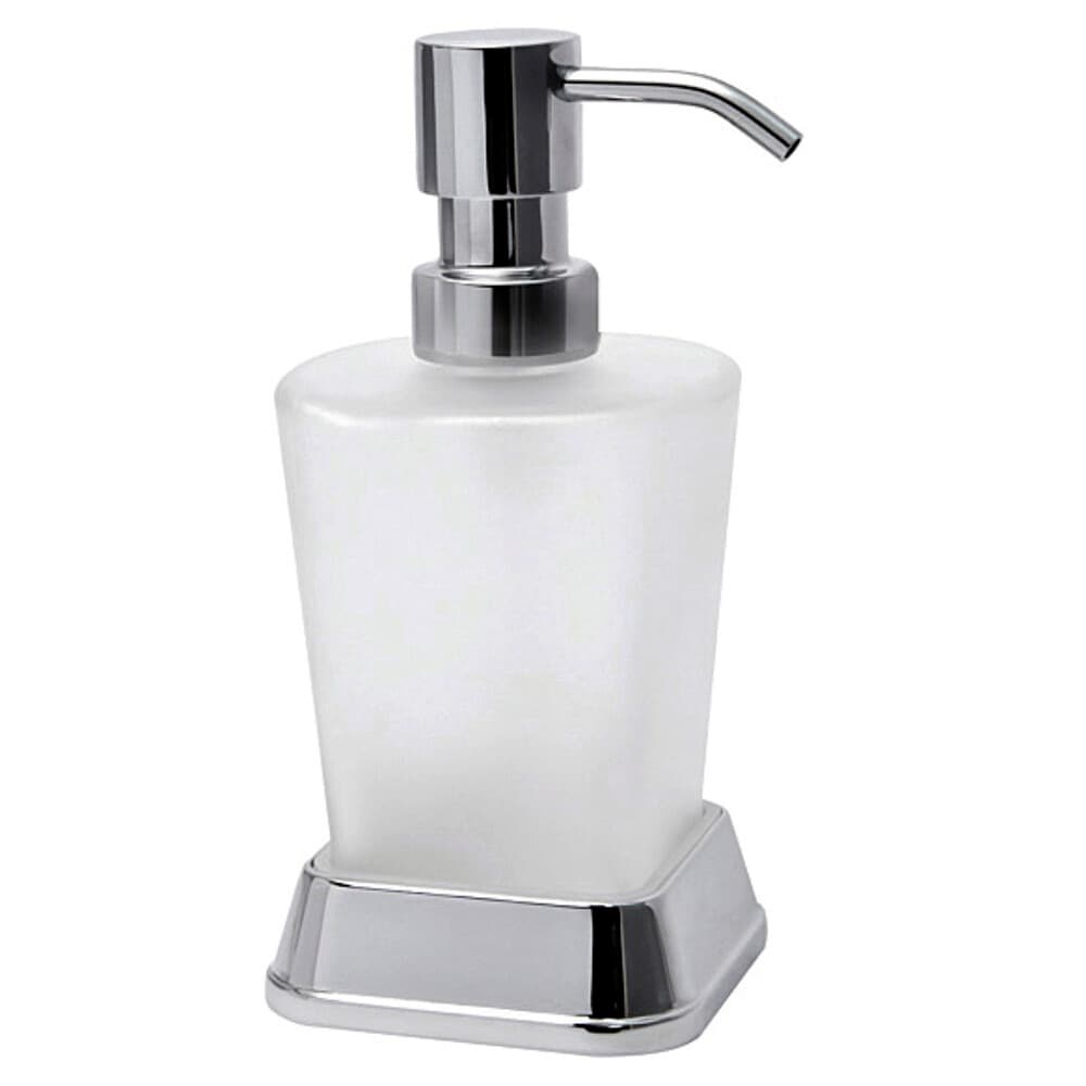 Дозатор для мыла WasserKraft Amper K-5400 настольный пластик хром (5499)