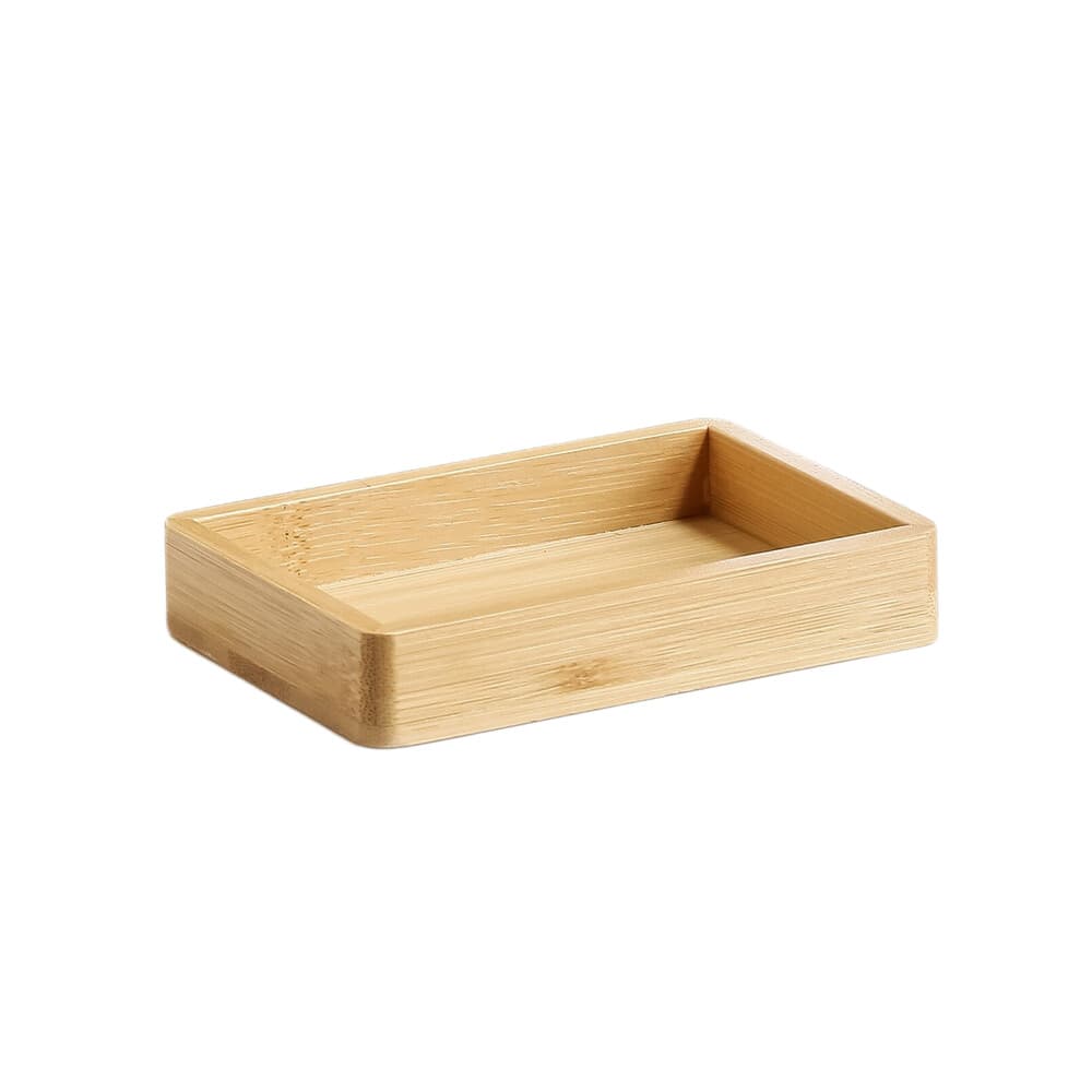 Мыльница для ванной Fora Bamboo настольная бамбук (FOR-BOO036)