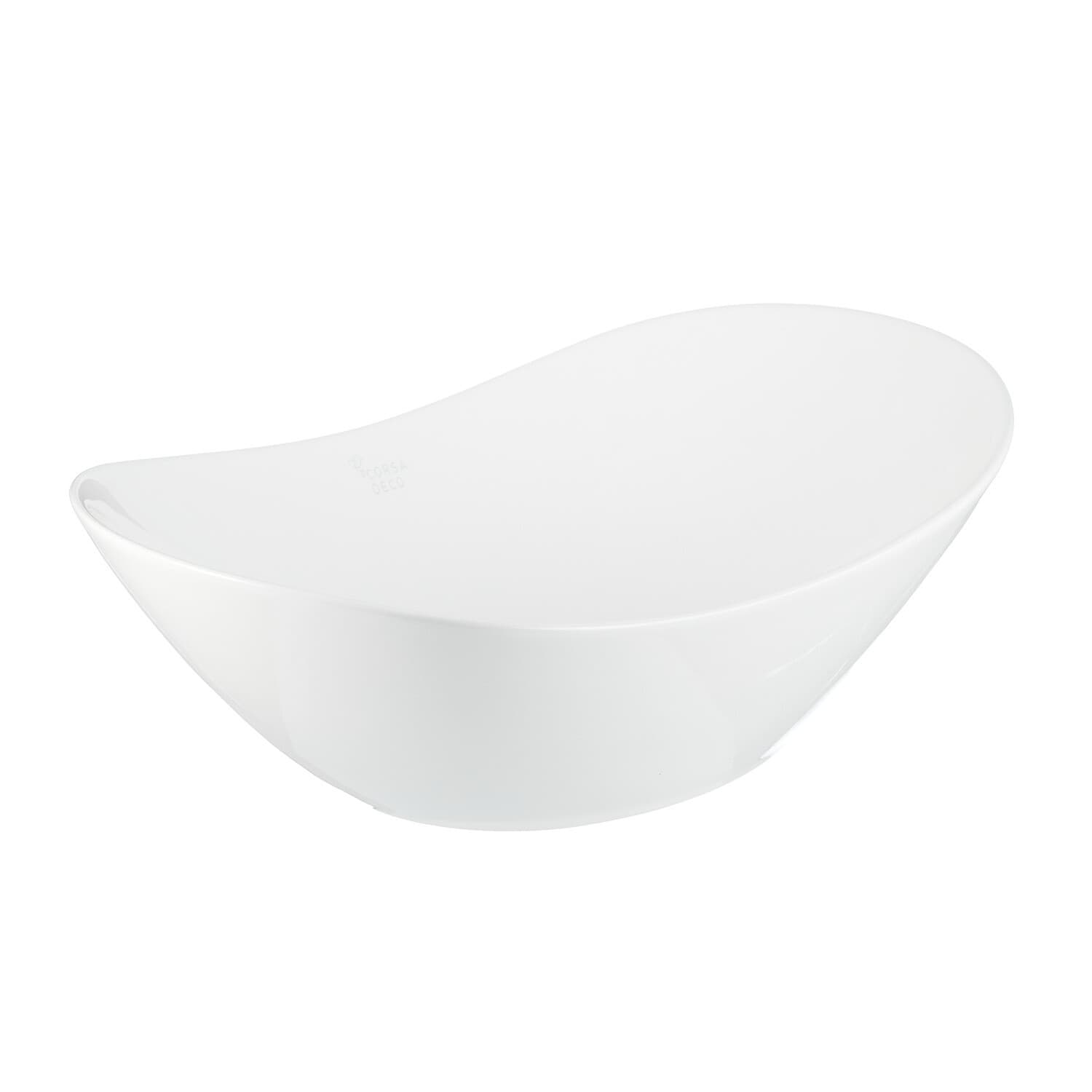 Раковина Corsa Deco WX100 44 см накладная белая (ABWX41C) - 2