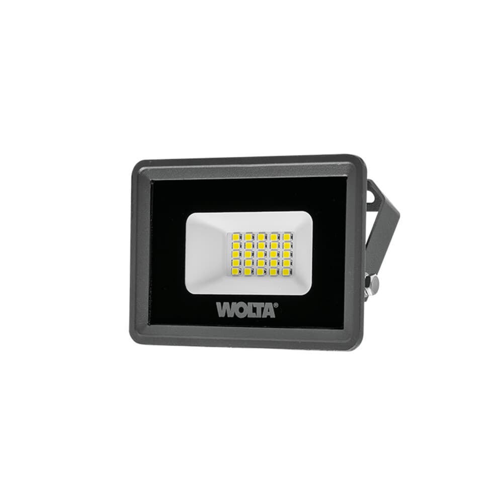 Прожектор светодиодный Wolta WFL 5700К 20 Вт IP65 серый