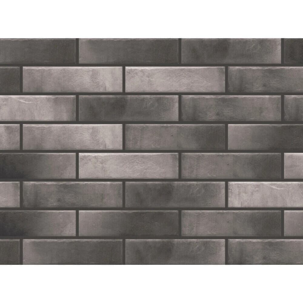Клинкерная плитка для фасада Cerrad Retro brick pepper spec (38 шт.=0,6 кв.м ) перламутрово-бежевая 245х65х8 мм
