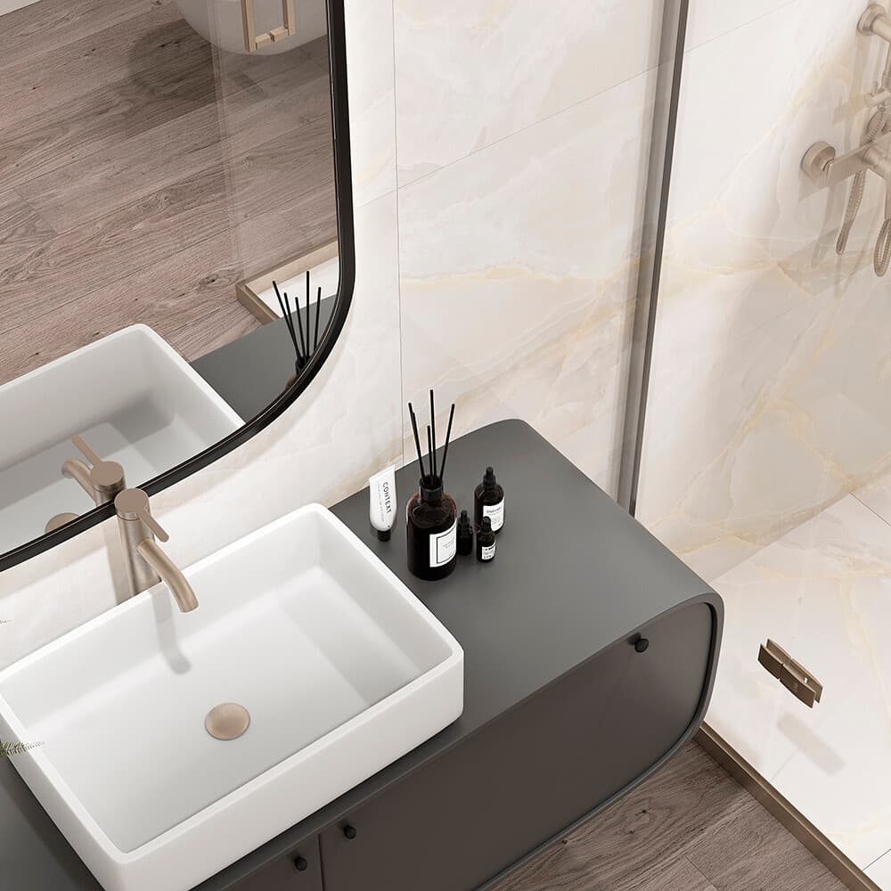 Керамогранит Laparet Stubay Onyx Crema бежевый 1200х600х8,5 мм (2 шт.=1,44 кв.м)