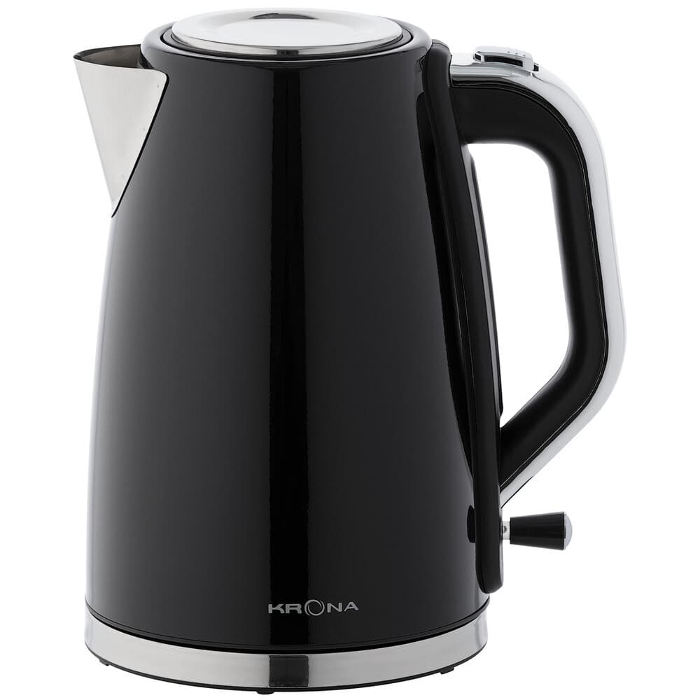 Электрический чайник Krona Stahl Black 1,7 л черный