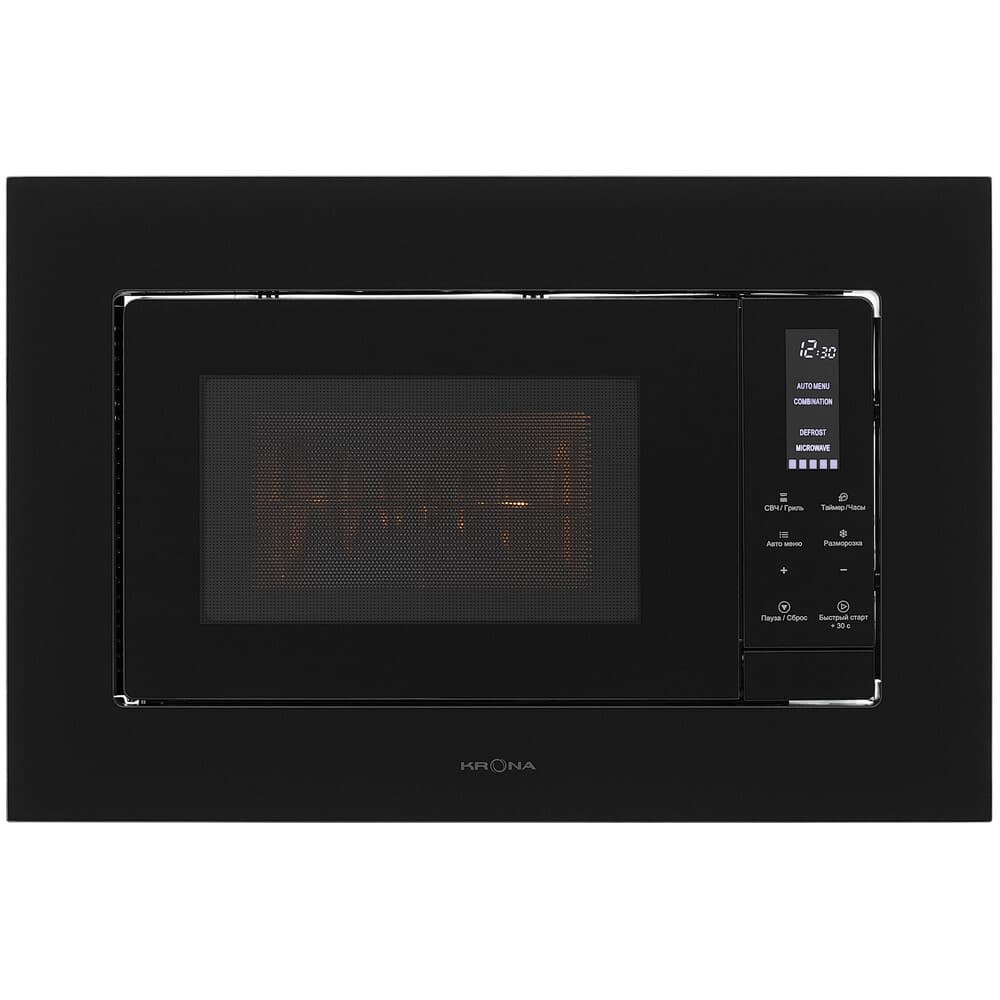 Микроволновая печь встраиваемая Krona Himmel 60 BL KRMW20 черная