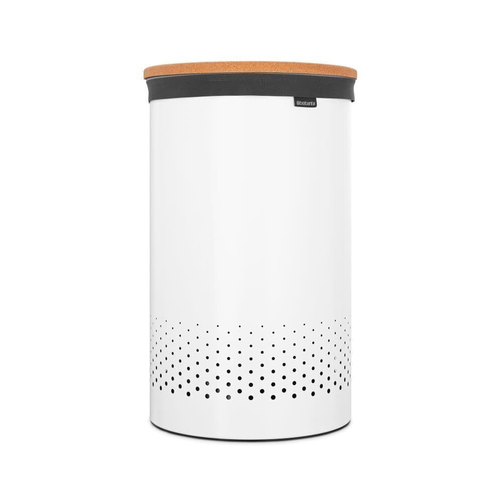 Корзина для белья Brabantia 380х380х635 мм 60 л белая (104404)