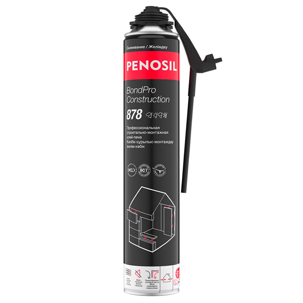 Клей-пена универсальная профессиональная Penosil SpeedFix Montage/BondPro Construction 878 750 мл