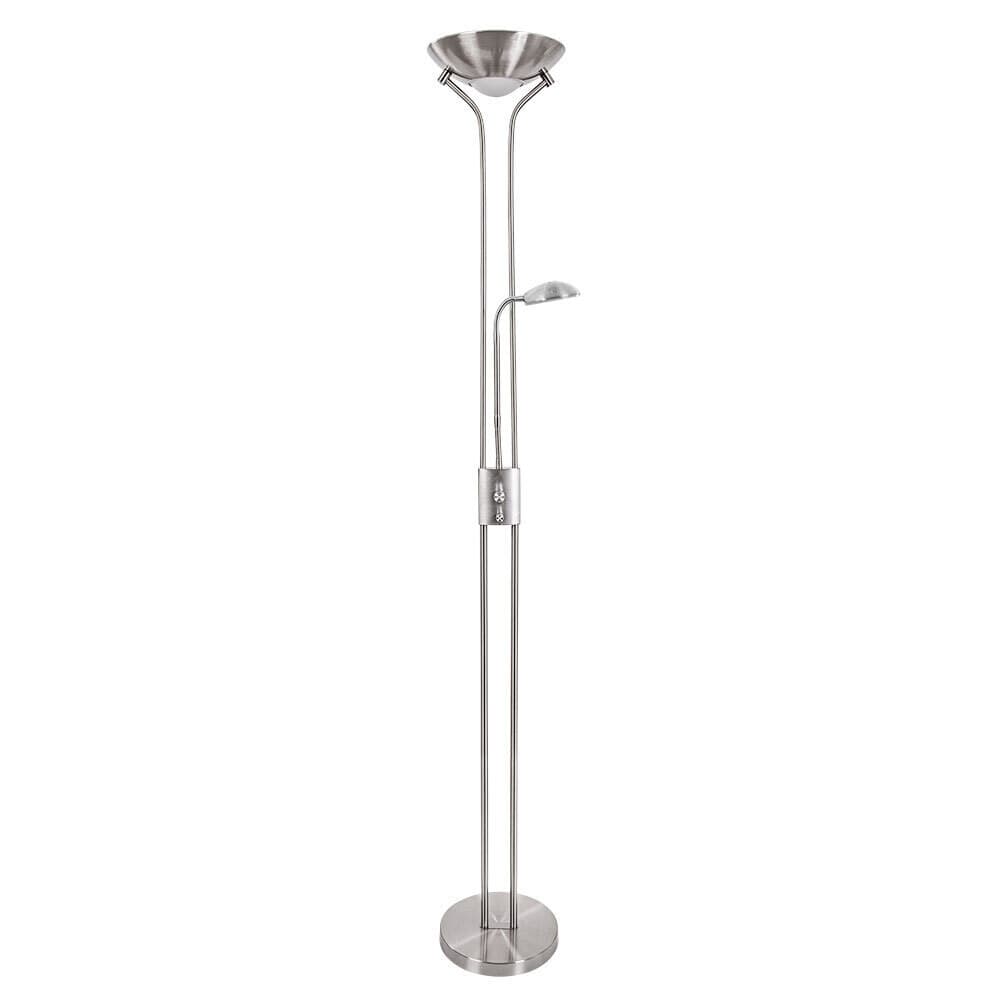 Торшер Arte Lamp E27 18,5 Вт серебро IP20 (A4329PN-2SS)