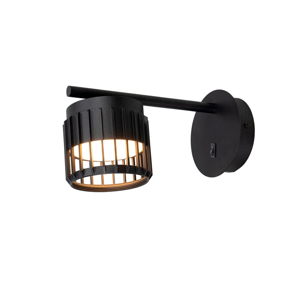 Спот настенный Arte Lamp Atria GX53 12 Вт 1 кв.м черный IP20 (A8032AP-1BK)