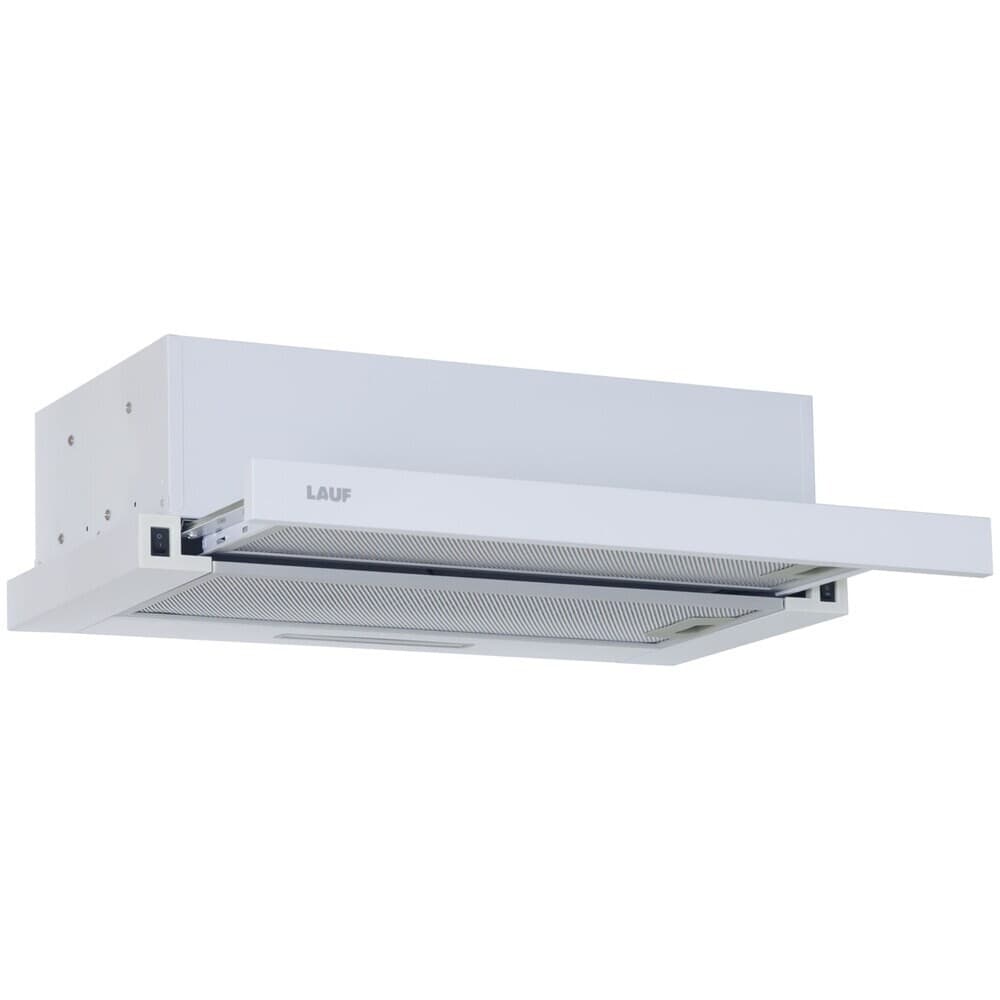 Кухонная вытяжка встраиваемая Lauf Luna 600 White 60 см белая