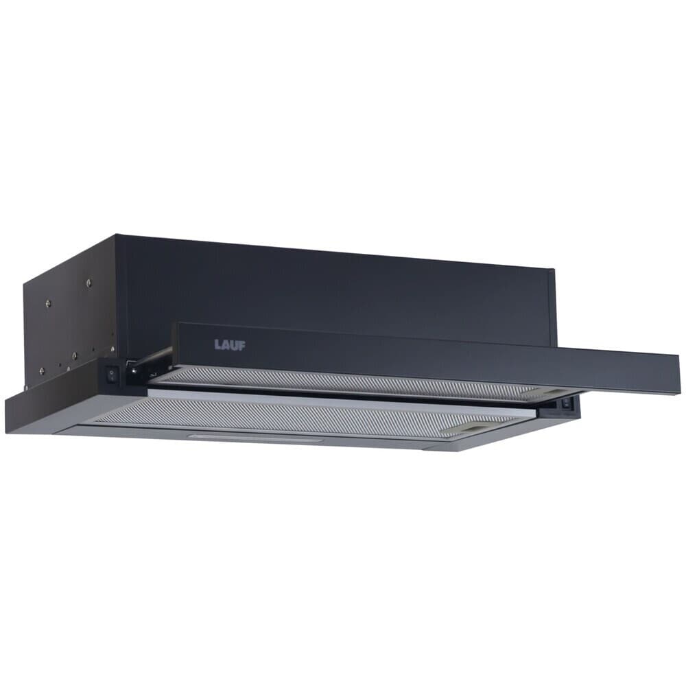 Кухонная вытяжка встраиваемая Lauf Luna 600 Black 60 см черная