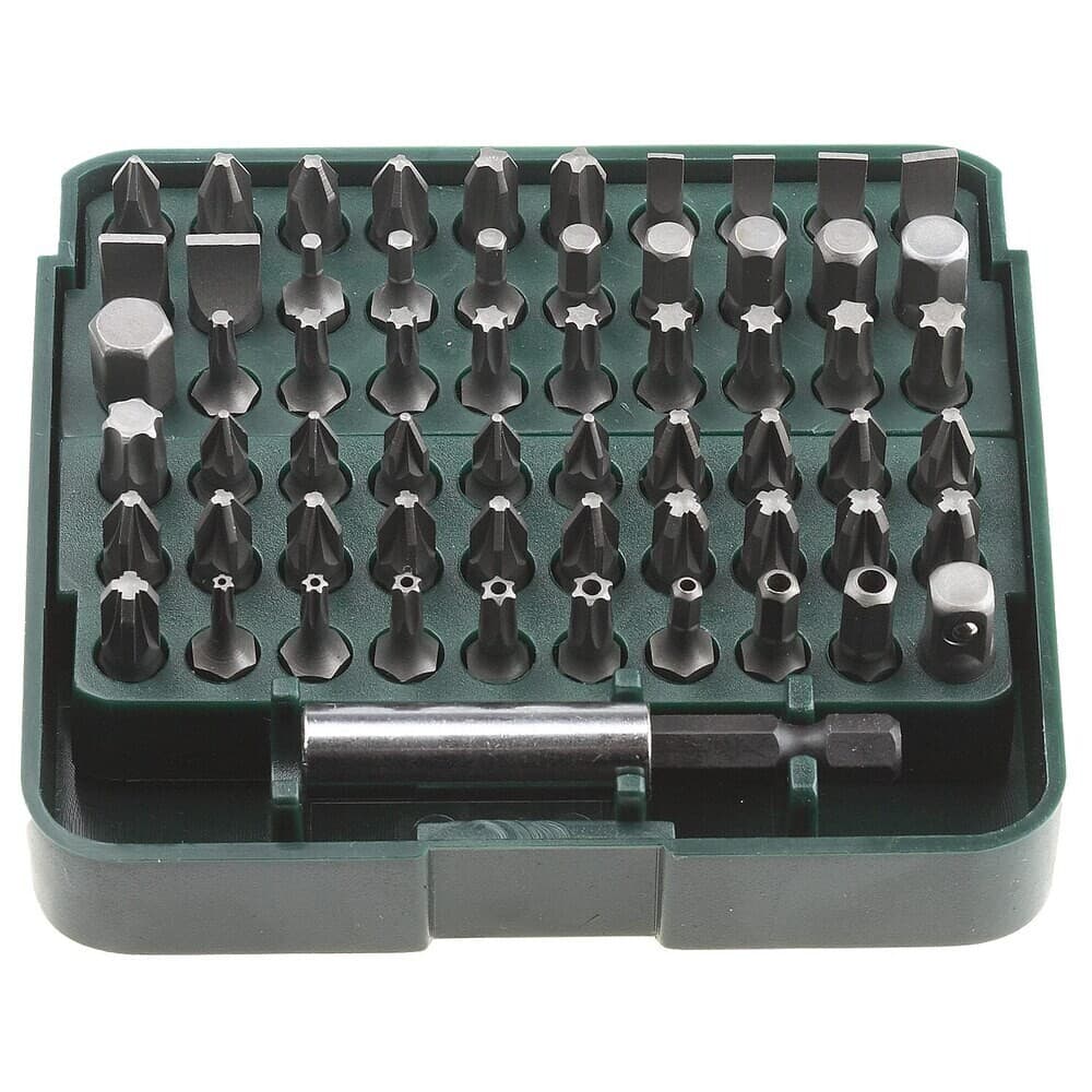 Набор бит Kraftool Grand-61 (26140-H61) PH/PZ/SL/TORX/HEX/SQ 25 мм с адаптером (61 шт.)