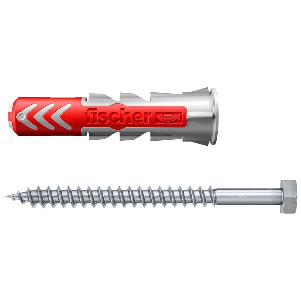 Дюбель универсальный Fischer DuoPower 14x70 мм нейлон с шурупом