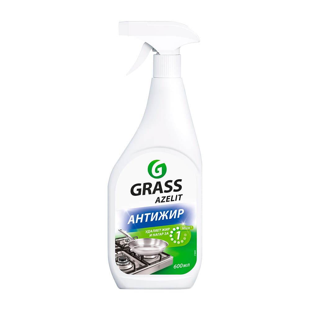 Жироудалитель Grass Azelit для плит спрей 600 мл
