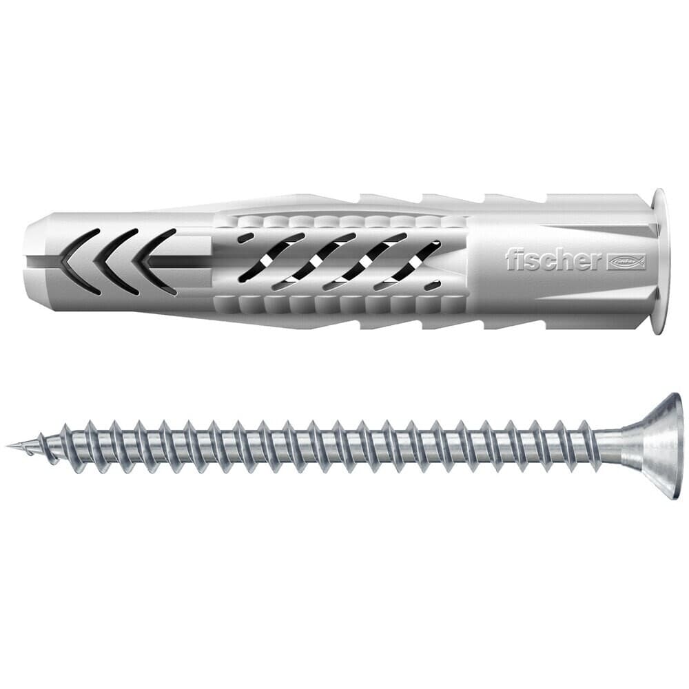 Дюбель универсальный Fischer UX 8x50 мм нейлон с шурупом (5 шт.)