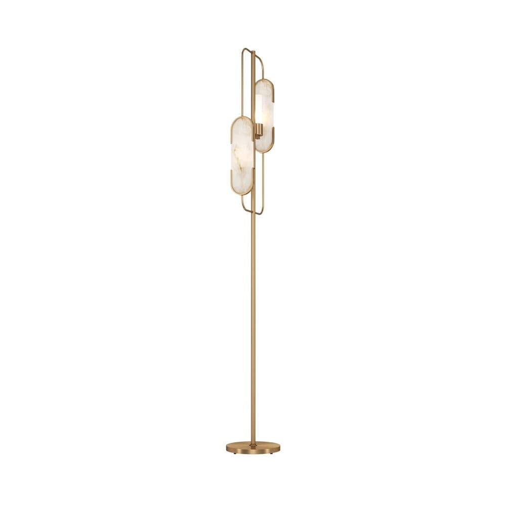 Торшер Maytoni G9 80 Вт золото IP20 (MOD099FL-02G)