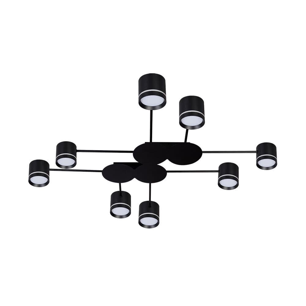 Люстра потолочная Arte Lamp Legacy GX53 96 Вт 16 кв.м (A8024PL-8BK)