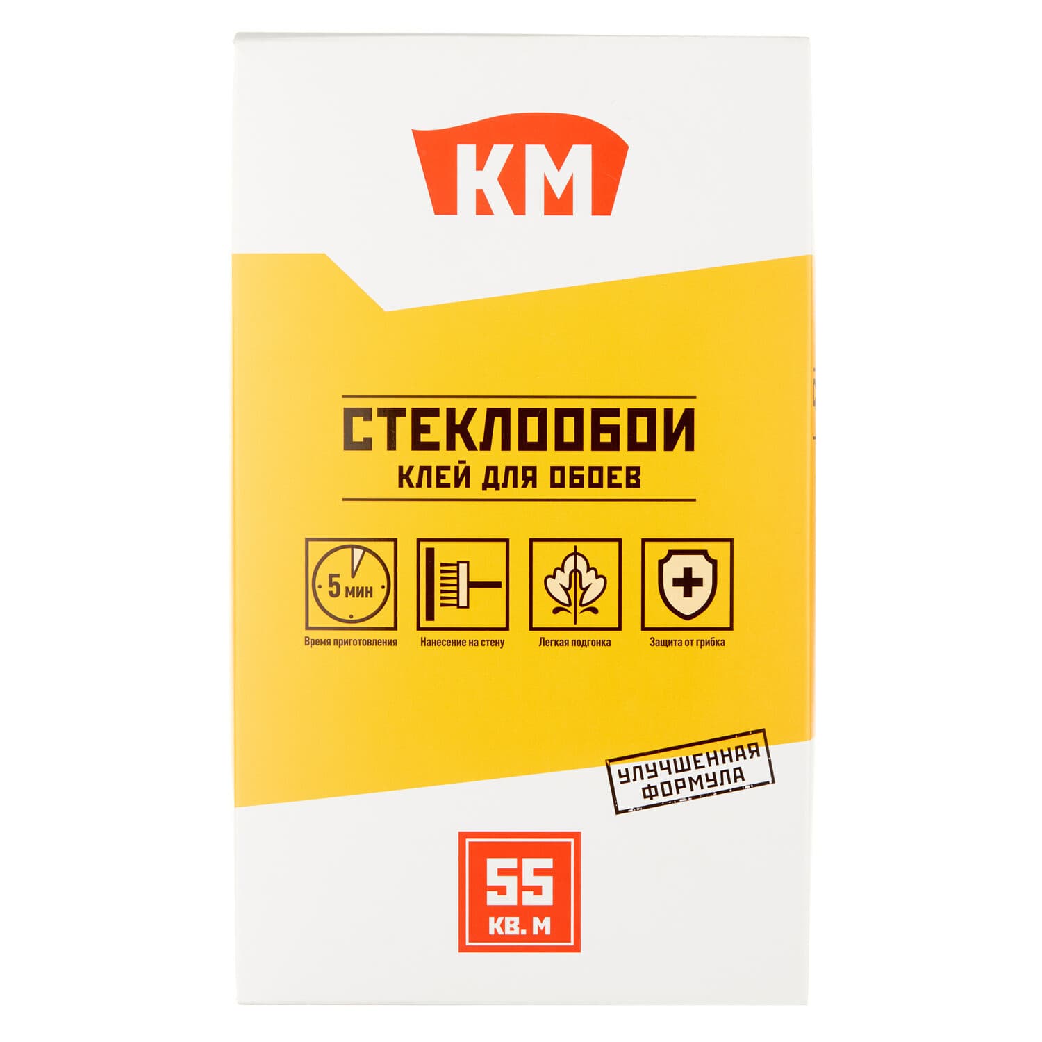 Клей для стеклообоев КМ 55 кв.м 400 г