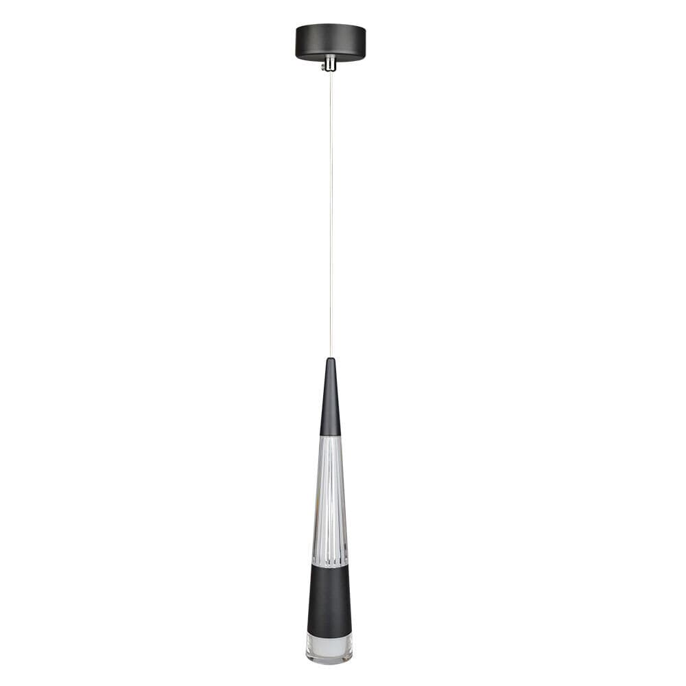 Светильник светодиодный подвесной Arte Lamp Sabik 4000К 6 Вт 1 кв.м черный IP20 (A6576SP-1BK)