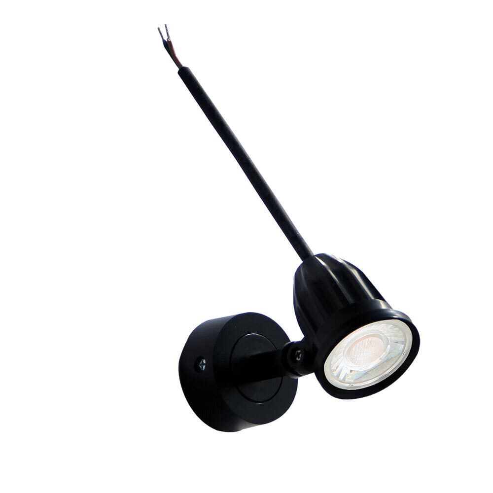 Светильник светодиодный фасадный настенный Arte Lamp Elsie черный 70 мм 4000К 7 Вт IP65 (A1127AL-1BK)