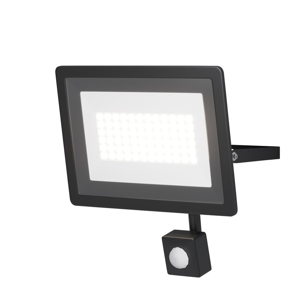 Прожектор светодиодный Maytoni Flood Outdoor 4000К 50 Вт IP65 с датчиком движения черный - 2