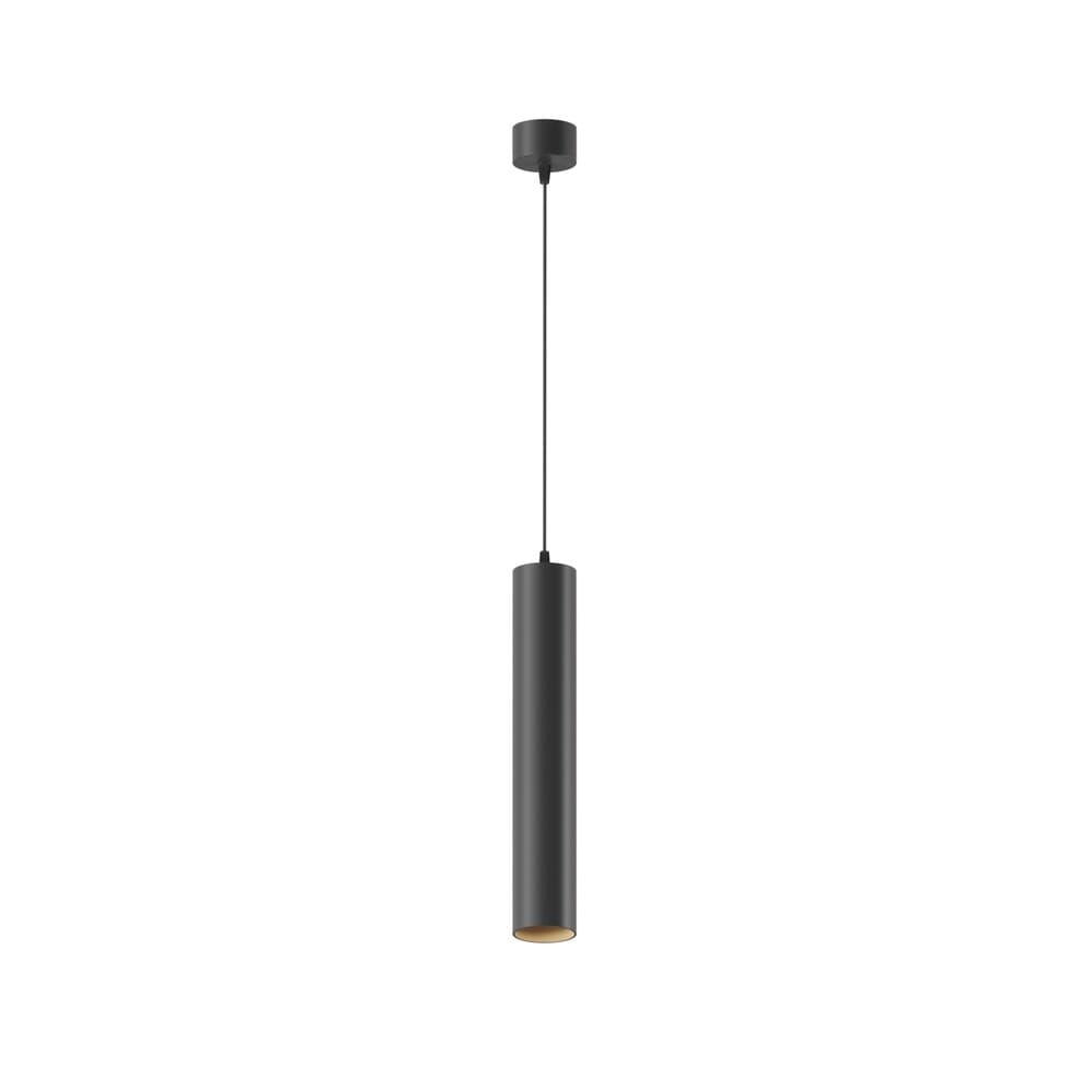 Светильник светодиодный подвесной Maytoni Focus Led 3000К 12 Вт 4 кв.м черный IP20 (P072PL-L12B3K-1)