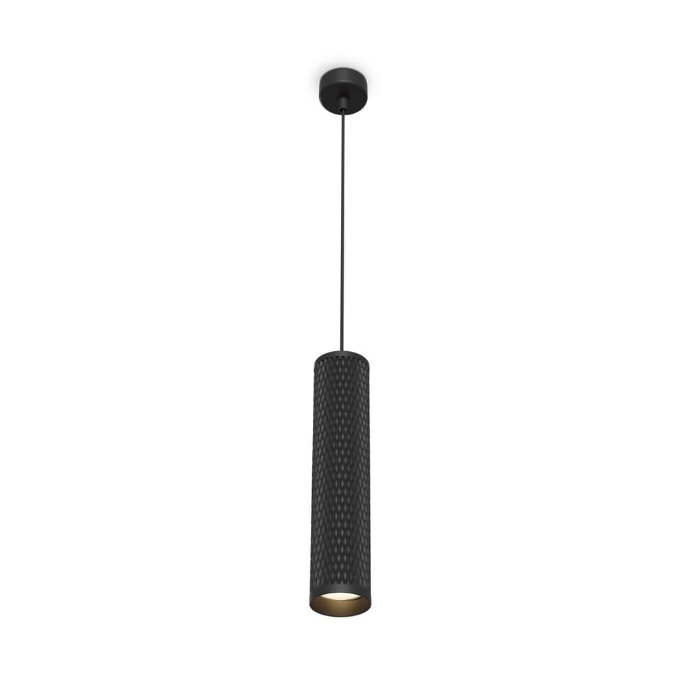 Светильник подвесной Maytoni Focus Design GU10 10 Вт 3 кв.м черный IP20 (P038PL-01B)